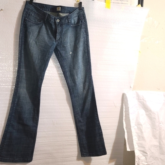 ANTIK denim distressed Jeans Bootcut - Picture 3 of 11